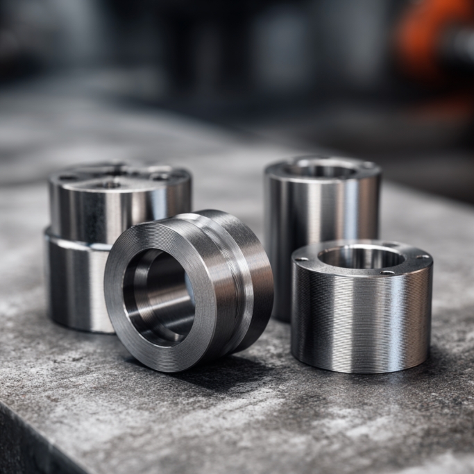 CNC Machined Titanium Components