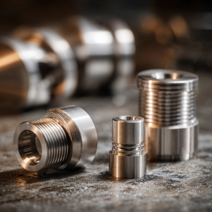 CNC Machined Titanium Components